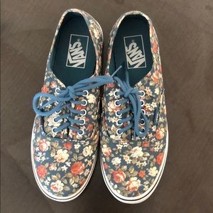 Floral Vans